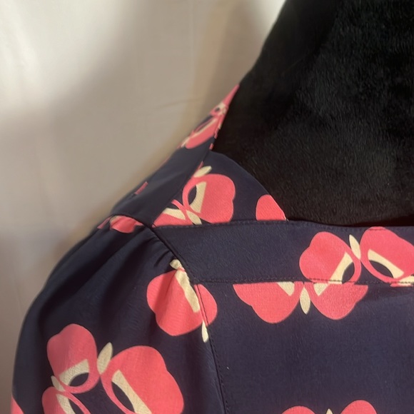 NWT!!!! Fossil SILK shell dress : small Fully lined with 100% slip - Picture 3 of 13